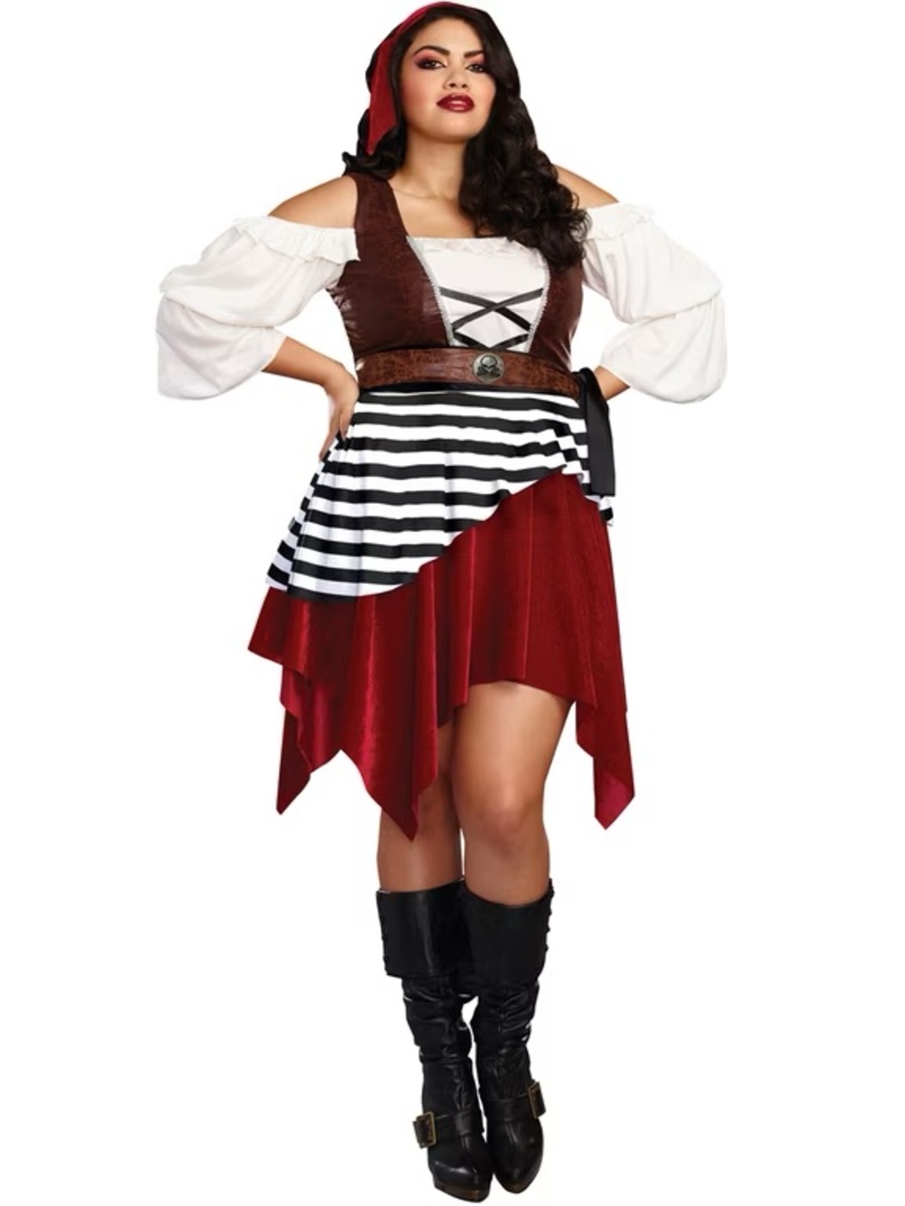 Women’s Plus Size High Seas Beauty Celebrate Halloween Costume